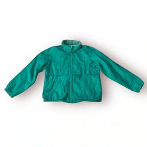 Vintage pacific exposure windbreaker hooded jacket